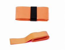 Orange anti-slip racquet overgrip tape for tennis and badminton