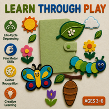 Butterfly Caterpillar Life Cycle Felt Templates and Colouring Activities, Preschool Printable Craft Bundle