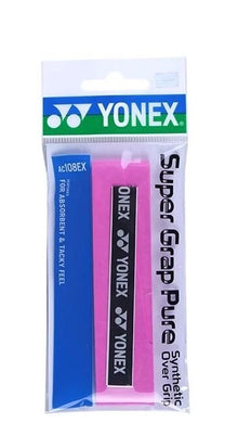 Rose Red Yonex AC108EX Super Grap overgrip for badminton racquets