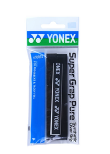 Black Yonex AC108EX Super Grap overgrip for badminton racquets