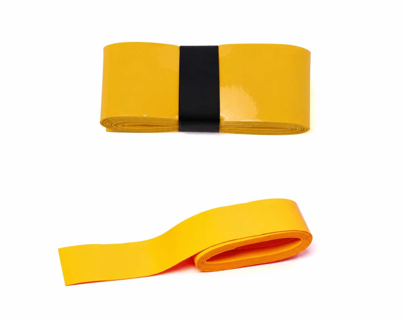 Yellow anti-slip racquet overgrip tape for tennis and badminton