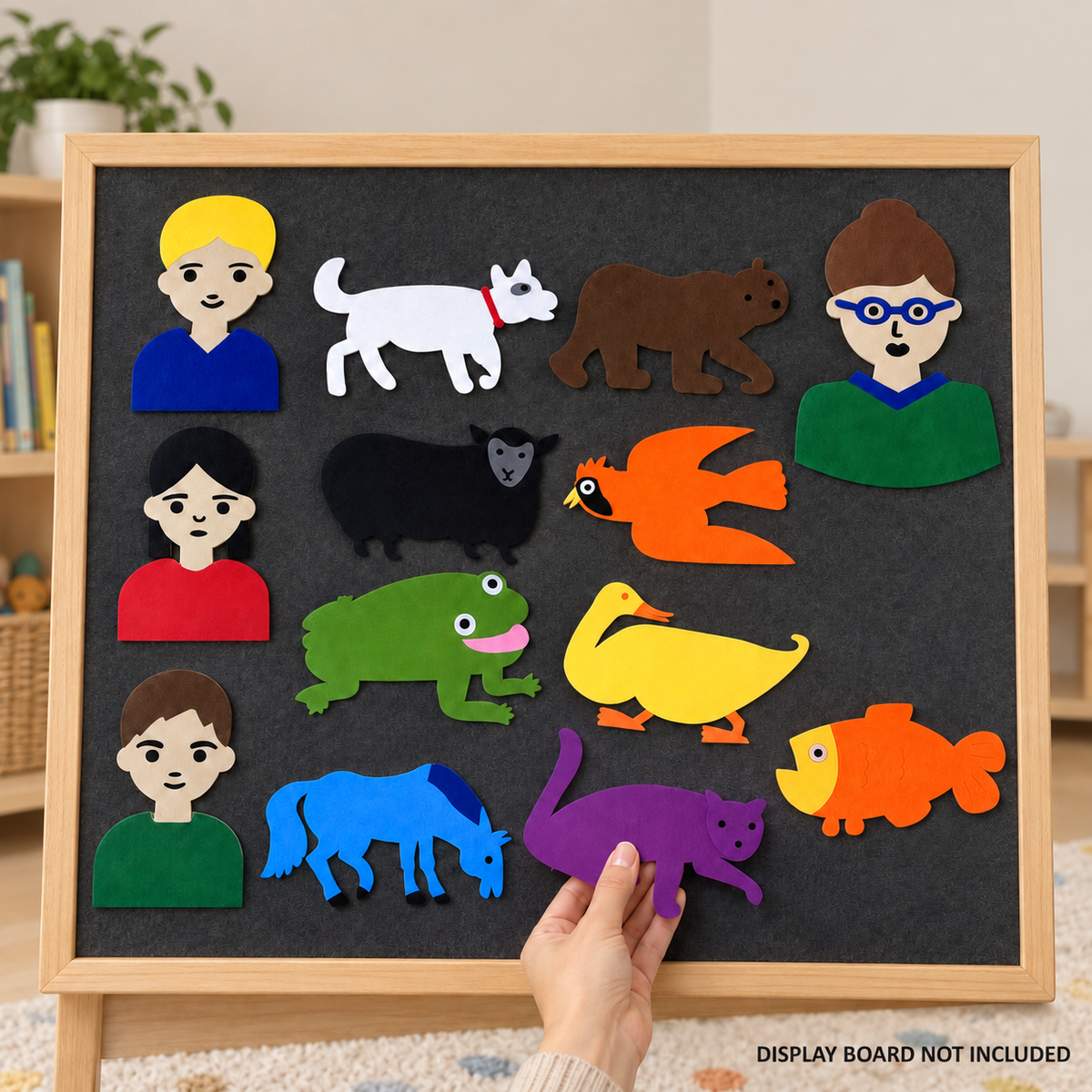 Colour & Animal Felt Story Set – product image 3