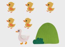 Five Little Ducks Felt Story Set, Preschool Counting Song and Circle Time Activity product image 5