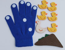 Duck Felt Story Set, Five Little Ducks Rhyme, Preschool Counting Activity product image 3