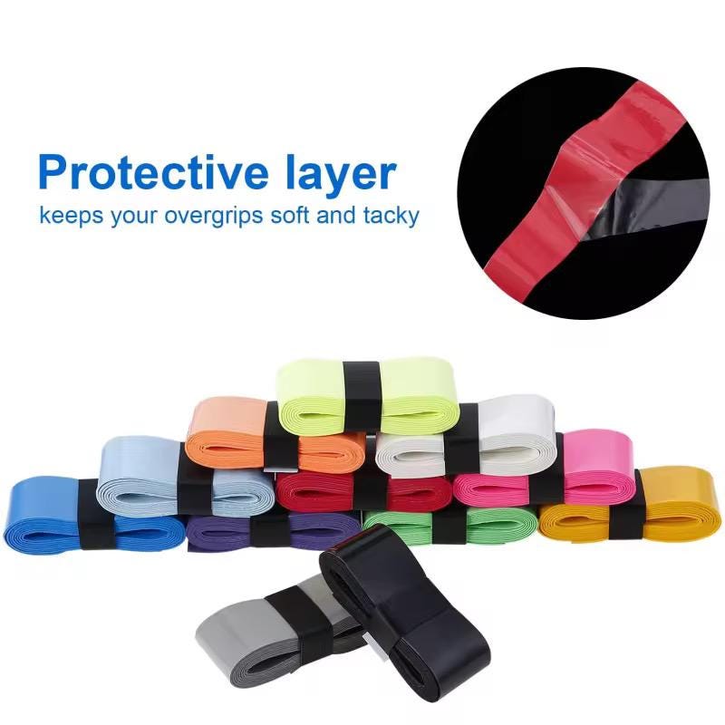 Purple anti-slip racquet overgrip tape for tennis and badminton