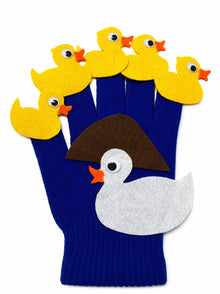 Five Little Ducks Felt Board Story Set, Handmade Preschool Counting Rhyme Toy product image