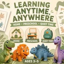 Dinosaur Preschool Activity Pack Printable, Counting Tracing Matching product image 5