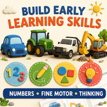 Things That Go Preschool Worksheets, Cars Tractors Utes and Trucks Activities, Printable Vehicle Pack, Digital Download product image 3