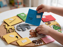 Zoo Animal Felt Board Story Set, Preschool Storytelling and Learning Pieces product image 3