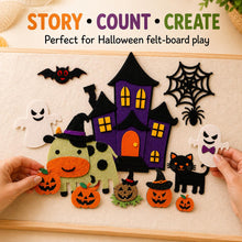 Halloween Felt Board Pattern, Haunted House Printable, Preschool Storytime Craft product image 6