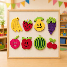 Felt Fruit Set, Preschool Food Learning Toy, Pretend Market Play Pieces product image 2