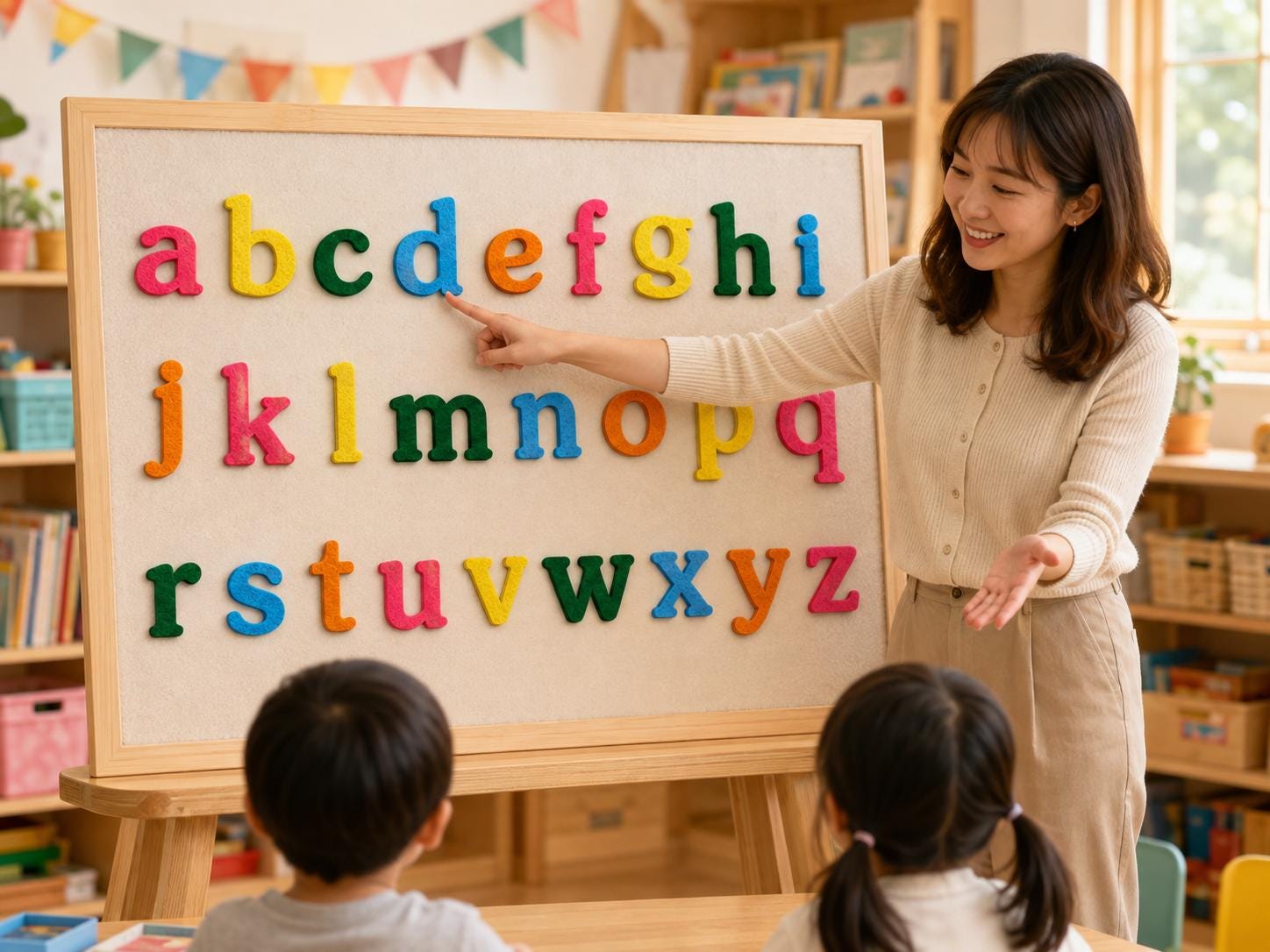 Felt Alphabet Letters Set, Lowercase ABC Learning Activity, Preschool Literacy Toy product image 6