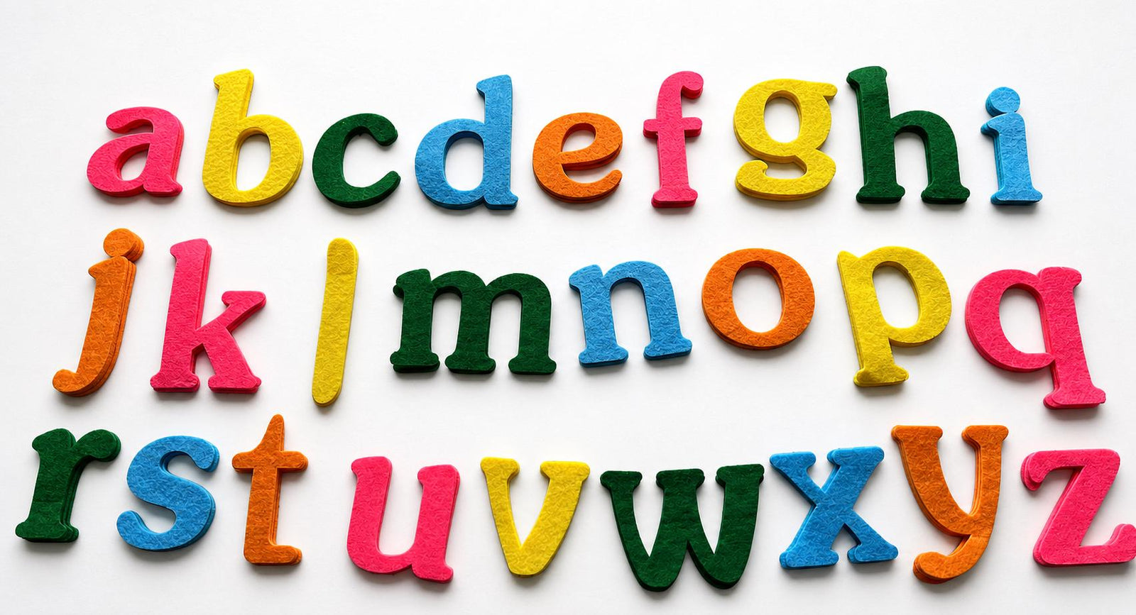 Felt Alphabet Letters Set, Lowercase ABC Learning Activity, Preschool Literacy Toy product image 7