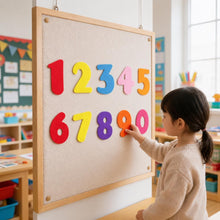 Felt Numbers Set 0 to 9, Preschool Counting Activity, Colourful Early Maths Toy product image 4