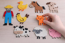 Old MacDonald Felt Board Pattern, Farm Animal Printable, Preschool Song Activity product image 3