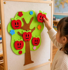 Five Little Apples Felt Board Story Set, Preschool Counting Rhyme Activity product image 4