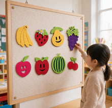 Felt Fruit Set, Preschool Food Learning Toy, Pretend Market Play Pieces product image 3