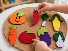 Felt Vegetable Set, Preschool Food Learning Toy, Pretend Market Play Pieces product image 3