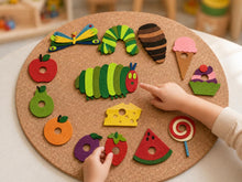 Caterpillar Life Cycle Felt Story Set, Food Sequencing Activity, Preschool Toy product image 4